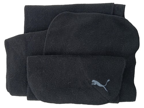 Puma schal fleece schwarz - schal,
